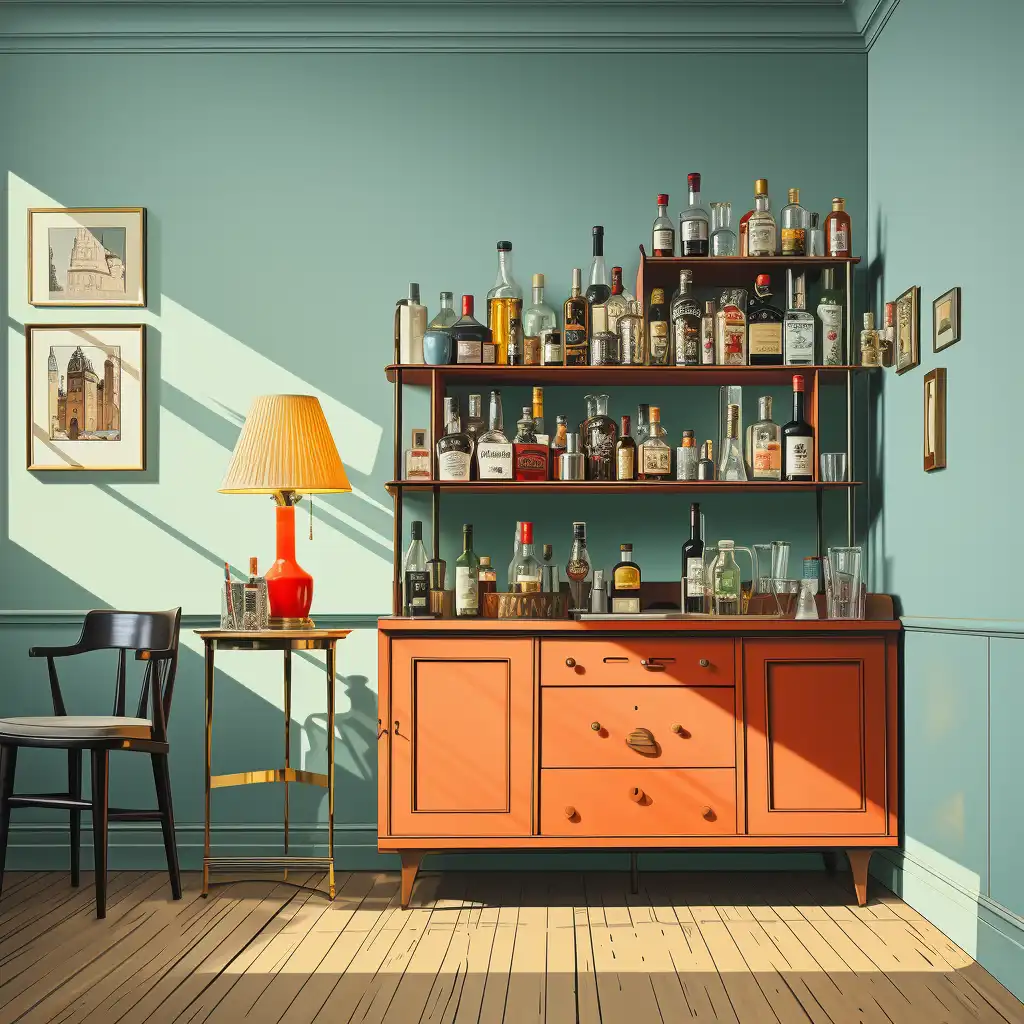 Gedistilleerde Elegantie: De Kunst Van Het Inrichten Van Een Barkast
